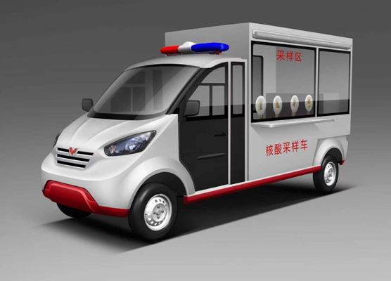 多功能移動(dòng)核酸采樣車